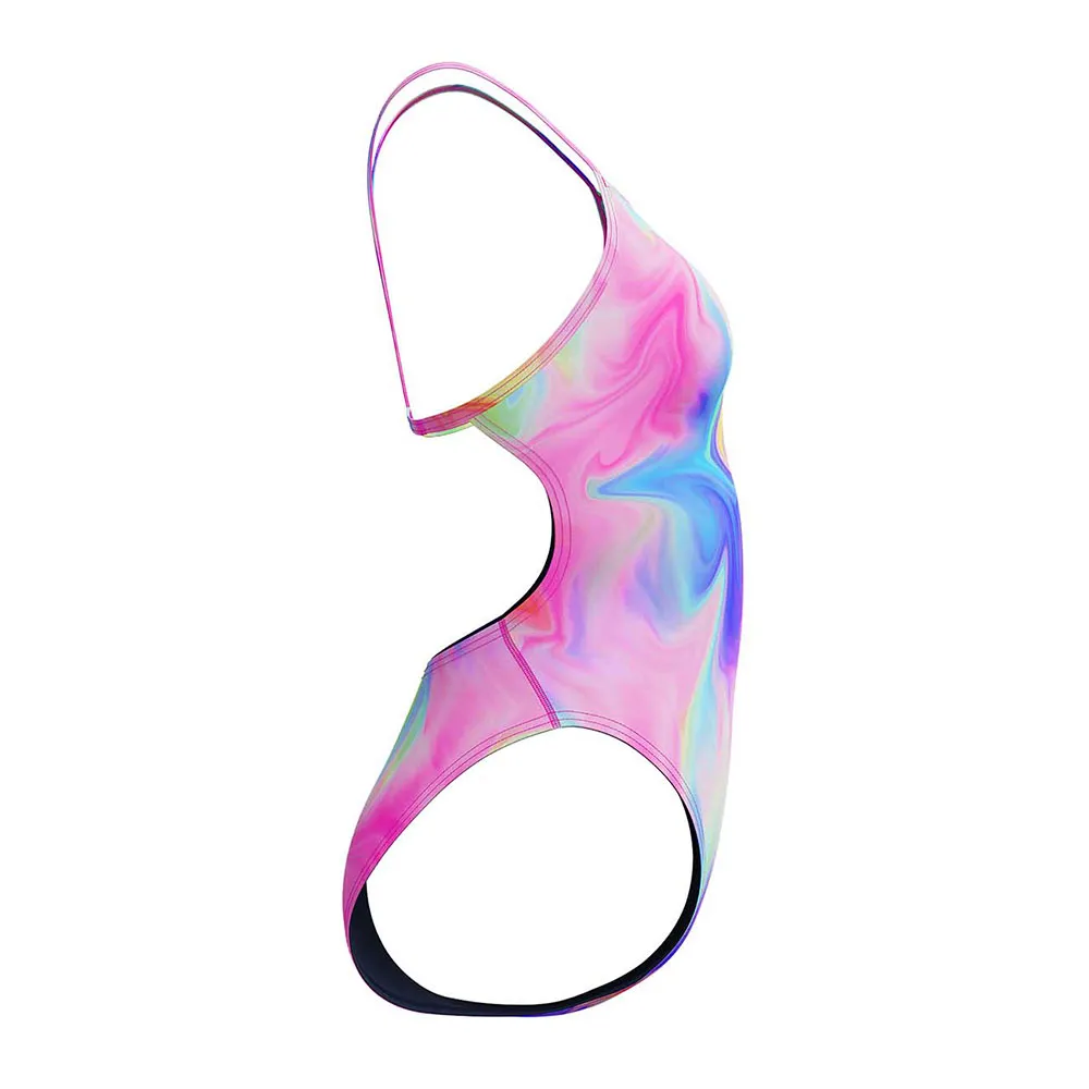 Speedo Printed V-back Badetøy female