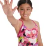 Speedo Punk Floral Lane Line Back Allover Endurance Badetøy female