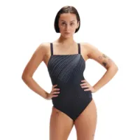 Speedo Shaping Amberglow Printed Badetøy female