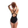 Speedo Shaping Calypso Printed Badetøy female, Black / cherry / cinder rose