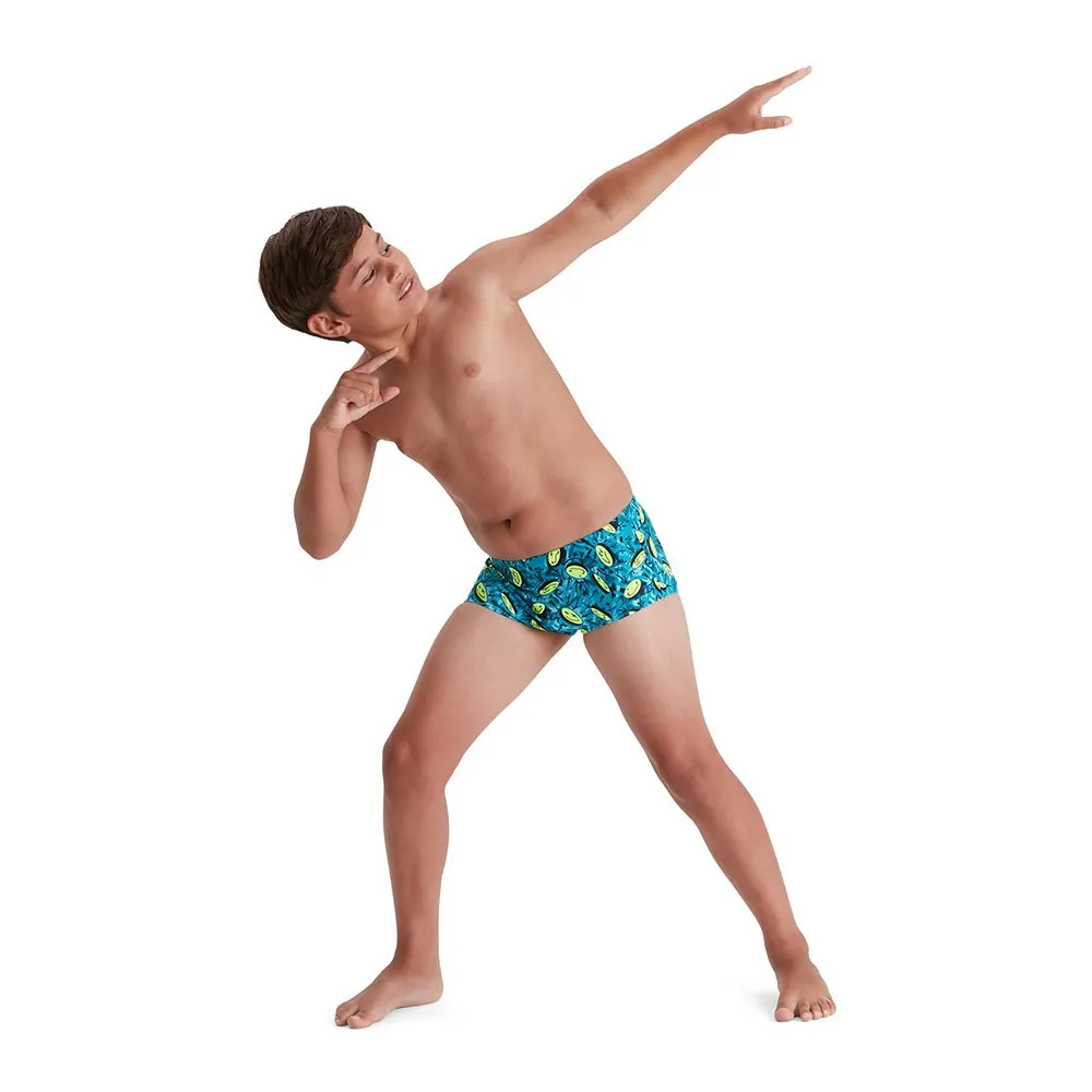Speedo Smileys 13 Cm Club Training Allover Badeshorts Boxer male Speedo Smileys 13 Cm Club Training Allover Badeshorts Boxer male