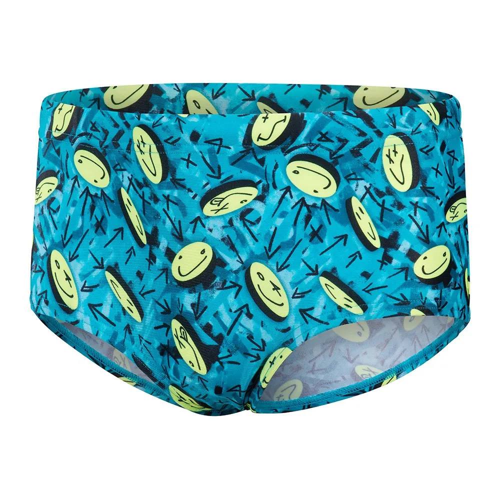 Speedo Smileys 13 Cm Club Training Allover Badeshorts Boxer male Speedo Smileys 13 Cm Club Training Allover Badeshorts Boxer male
