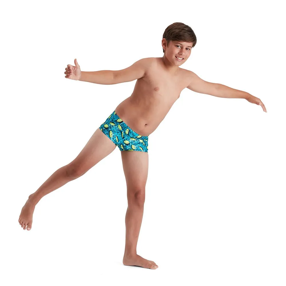 Speedo Smileys 13 Cm Club Training Allover Badeshorts Boxer male Speedo Smileys 13 Cm Club Training Allover Badeshorts Boxer male