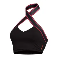 Speedo Solid Halter Crop Top Bikinitopp female