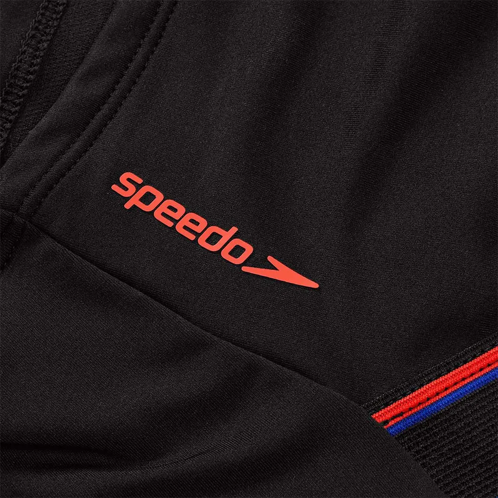 Speedo Solid Halter Crop Top Bikinitopp female