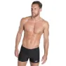 Speedo Sports Logo Panel Badeshorts Boxer male, Black / white