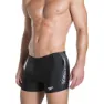 Speedo Sports Logo Panel Badeshorts Boxer male, Black / white