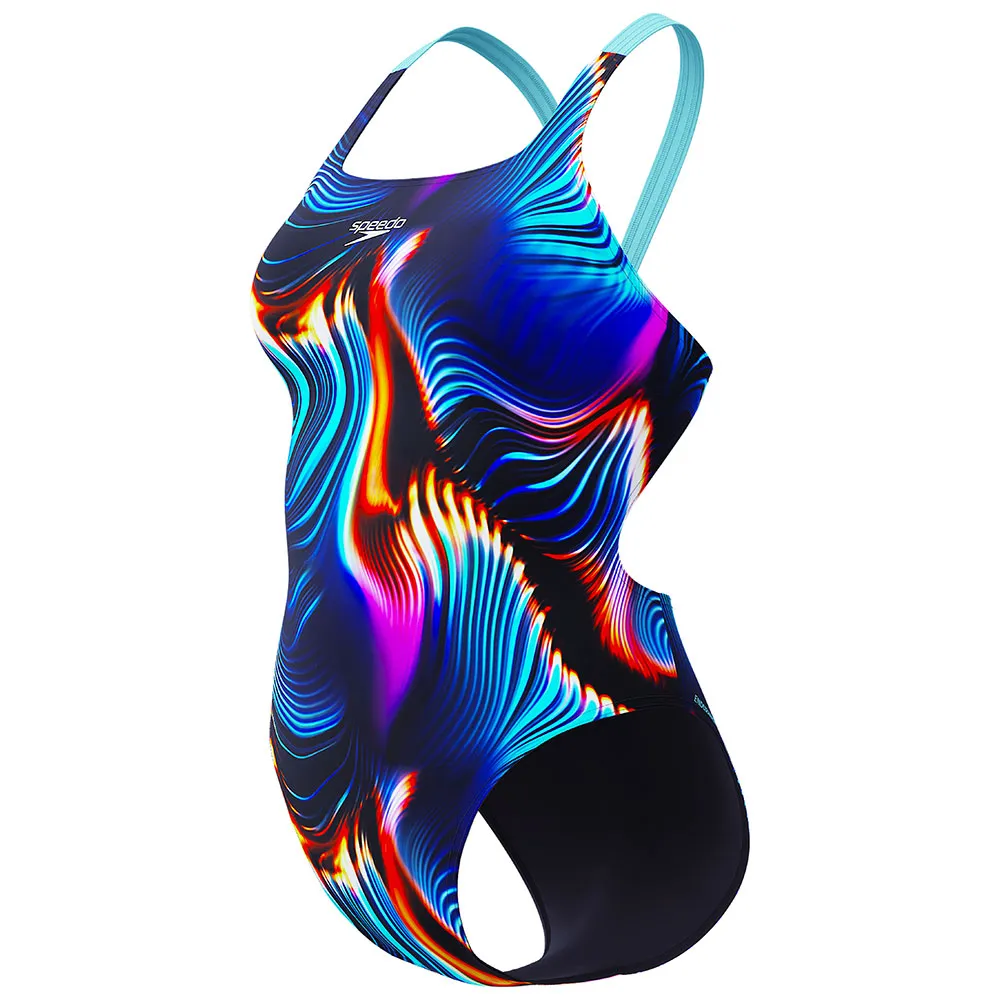 Speedo Sublimation Printed Leaderback Badetøy female Speedo Sublimation Printed Leaderback Badetøy female