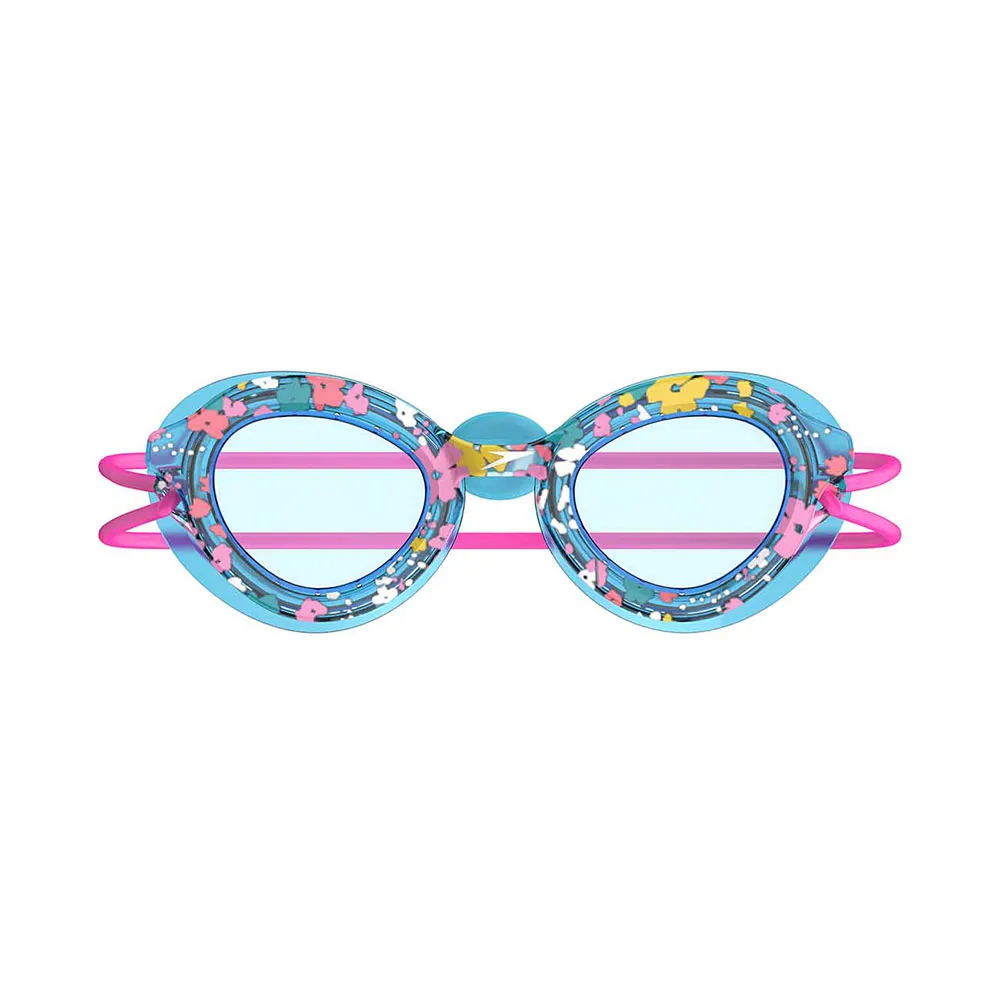 Speedo Sunny G Pop Sea Shells Print Svømmebriller For Barn unisex, Bachelor button multi ditsy / celeste, One Size