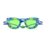 Speedo Sunny G Pop Seasiders Print Svømmebriller For Barn unisex, Speedo blue camo / jello green, One Size