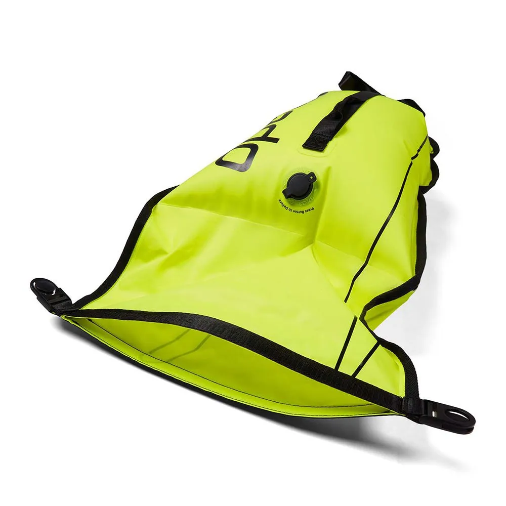 Speedo Svømmebøye Med Tørrpose unisex, Hyper yellow / black
