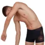 Speedo Tech Placement Badeshorts Boxer male, Speedo black / psycho red