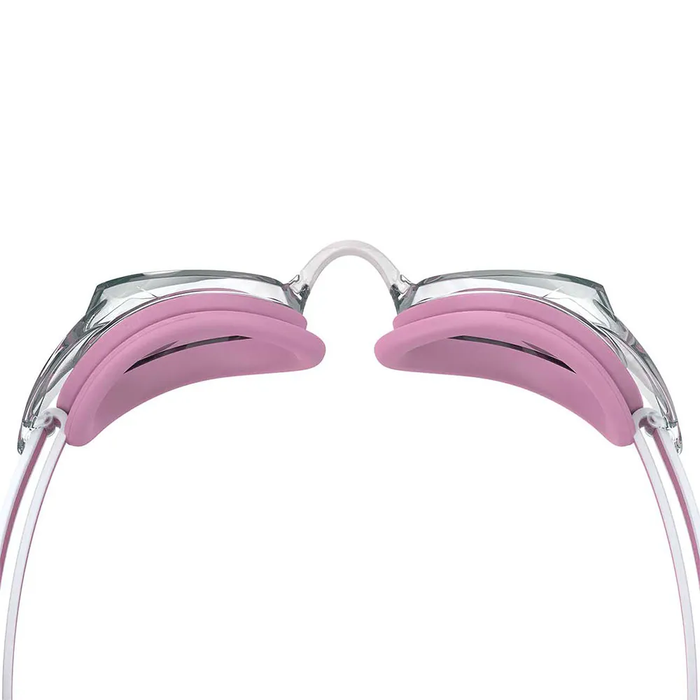 Speedo Vanquisher 3.0 Svømmebriller For Kvinner unisex, Funny pink / clear, One Size