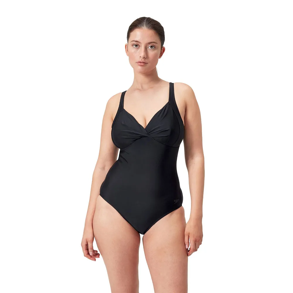Speedo Women's Shaping Cross Knot 1 Piece