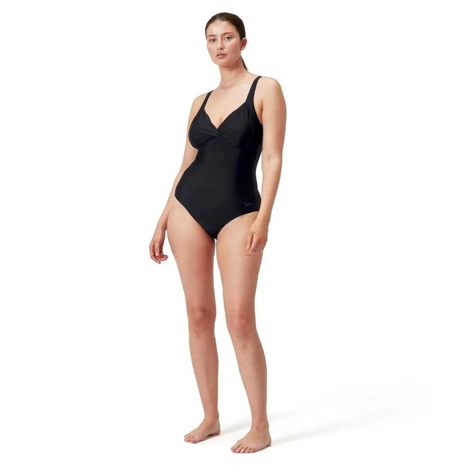 Speedo Women's Shaping Cross Knot 1 Piece