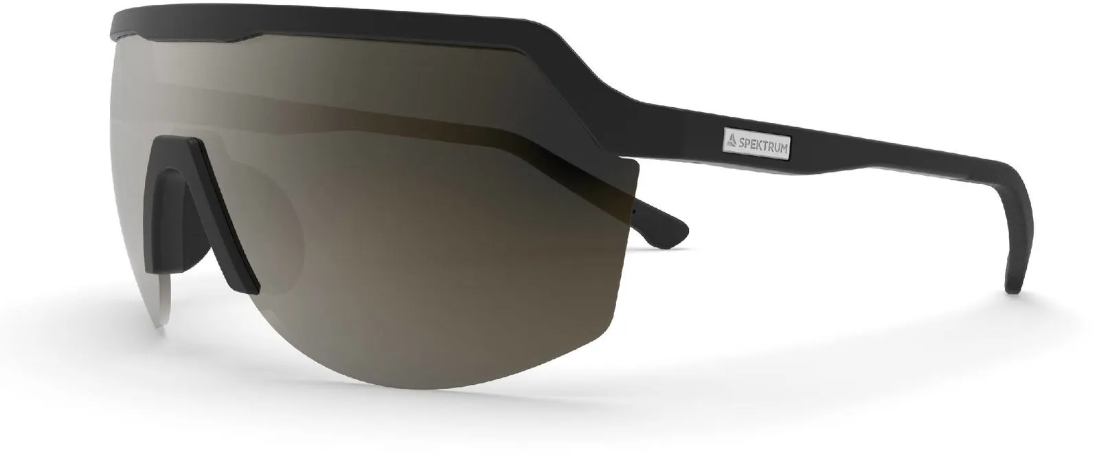 Spektrum Blank Black - polarized brown tettsittende, lette, 30g