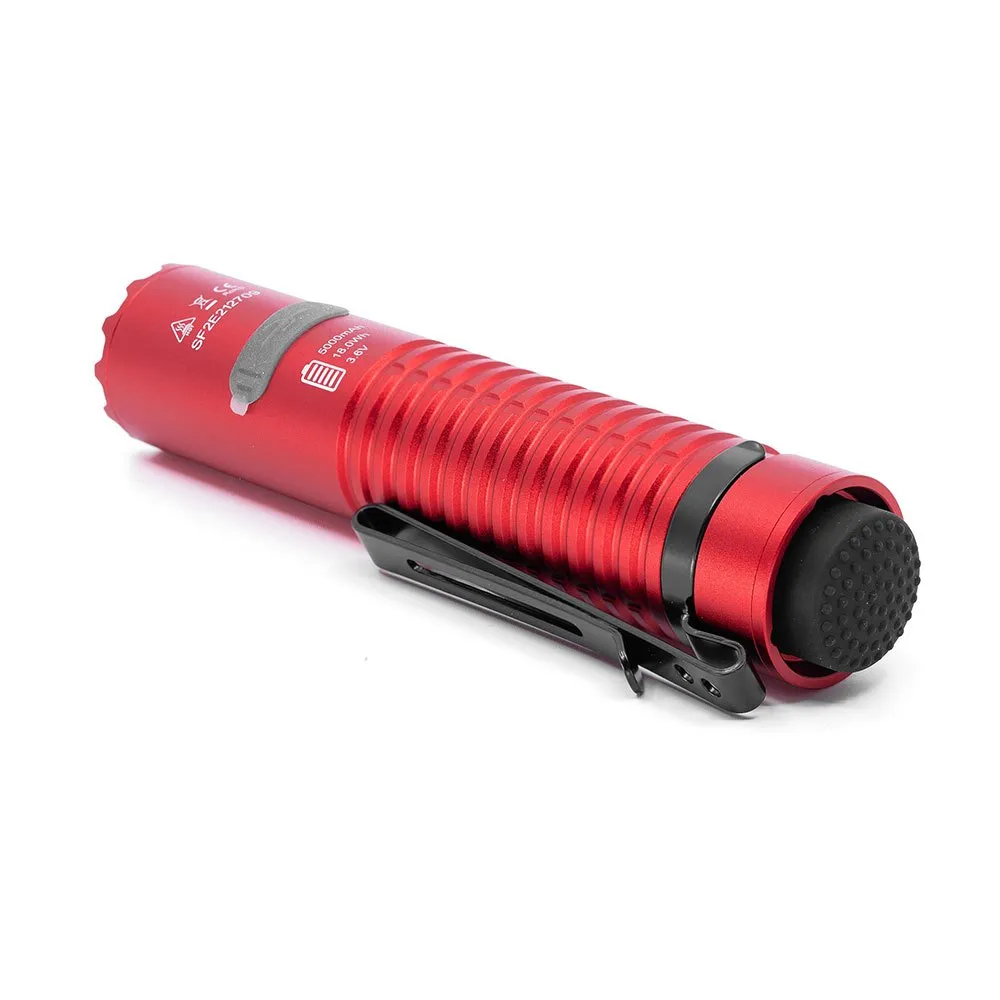 Speras Built-in Batterry E-21 Lommelykt, Red, 2000 Lysstyrker Speras Built-in Batterry E-21 Lommelykt, Red, 2000 Lysstyrker