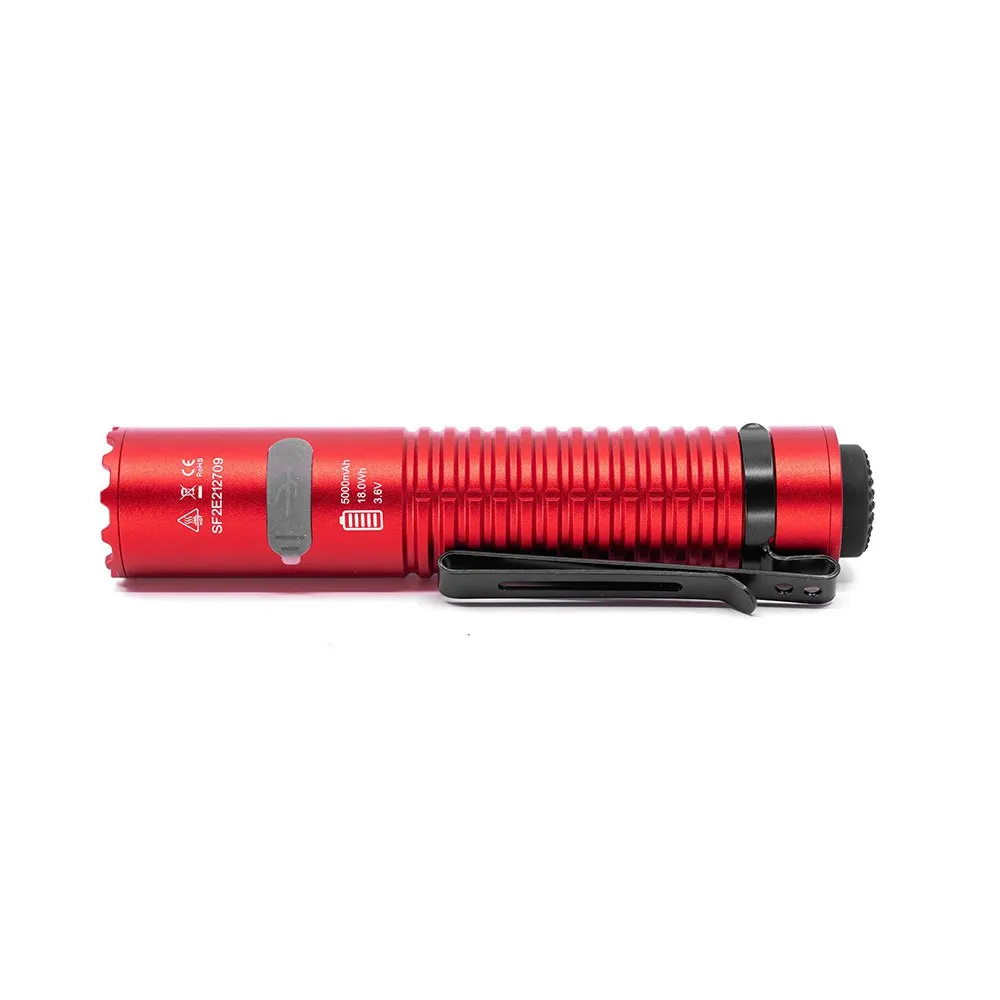 Speras Built-in Batterry E-21 Lommelykt, Red, 2000 Lysstyrker Speras Built-in Batterry E-21 Lommelykt, Red, 2000 Lysstyrker