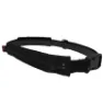 SPIbelt Double-Pocket Zipper, Black/black