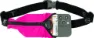 Fuchsia fabric/black zipper