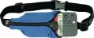 Steel blue/black zipper