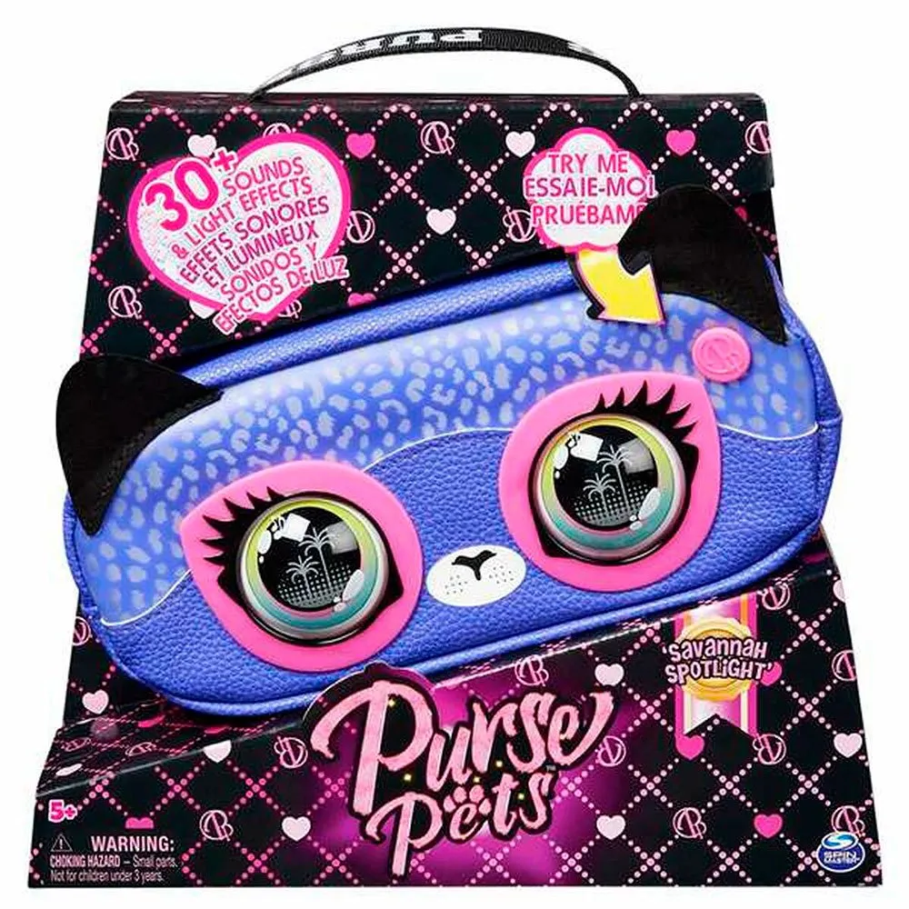 Spin Master Purse Pets Skuldertaske, Multicolor Spin Master Purse Pets Skuldertaske, Multicolor