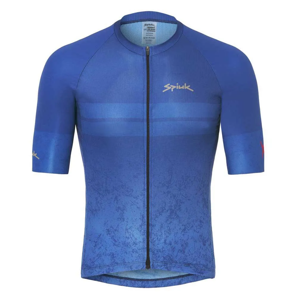 Spiuk All Terrain Gravel Kort Ermet Trøye, Blue, XL
