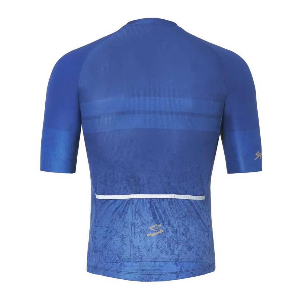 Spiuk All Terrain Gravel Kort Ermet Trøye, Blue, XL