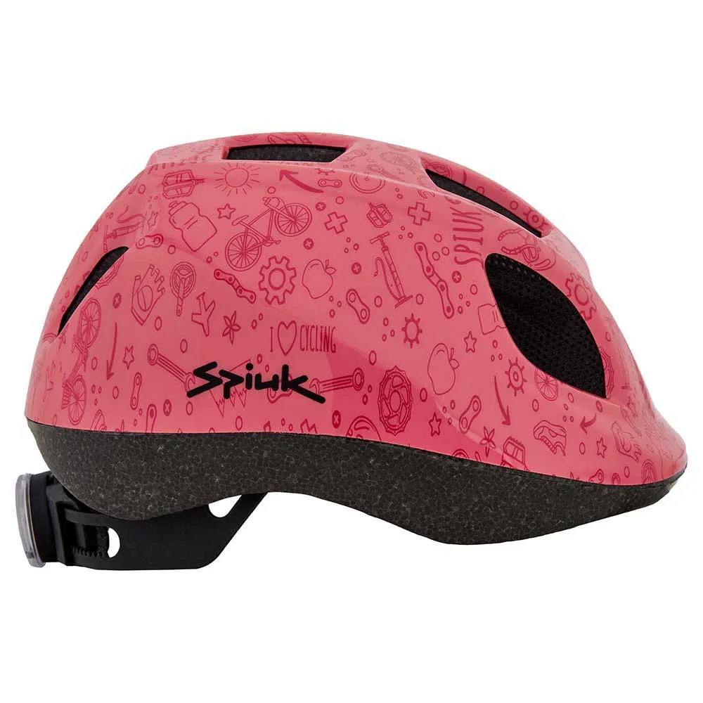 Spiuk Led Mtb-hjelm, Pink
