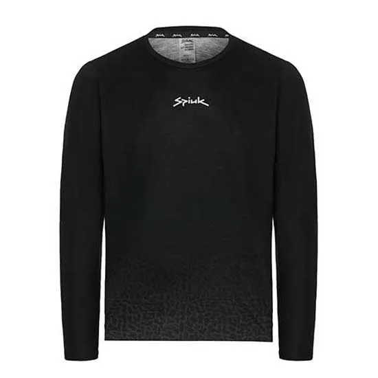 Spiuk Primitive Ways Langarmet T-skjorte, Black, M