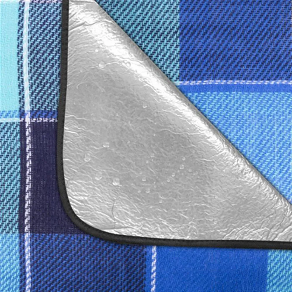 Spokey Flannel Piknikteppe, Blue, 180 x 150cm Spokey Flannel Piknikteppe, Blue, 180 x 150cm