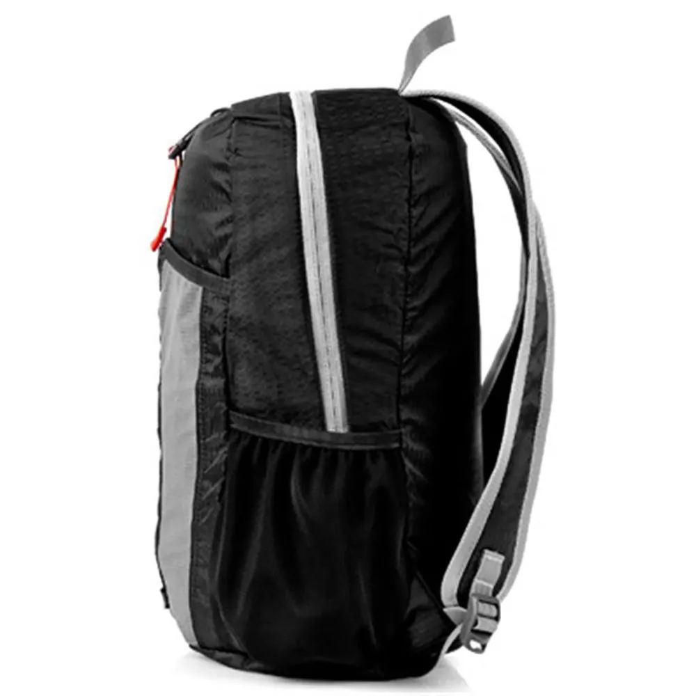 Spokey Hidden Peak 18l Ryggsekk, Black / red