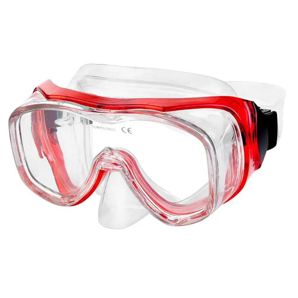Spokey Luzon Svømmemaske unisex, Red, One Size