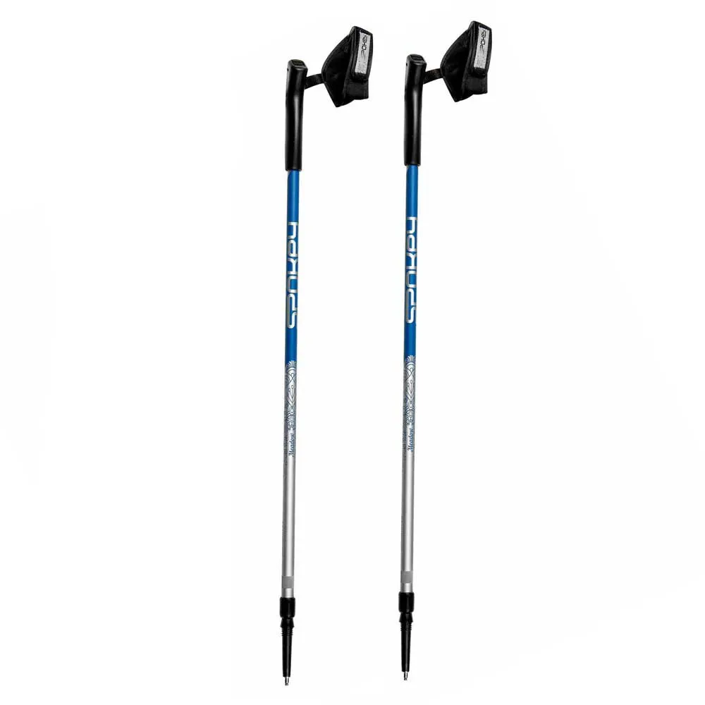 Spokey Meadow Spaserstokker, Silver / black, 105-140cm Spokey Meadow Spaserstokker, Silver / black, 105-140cm