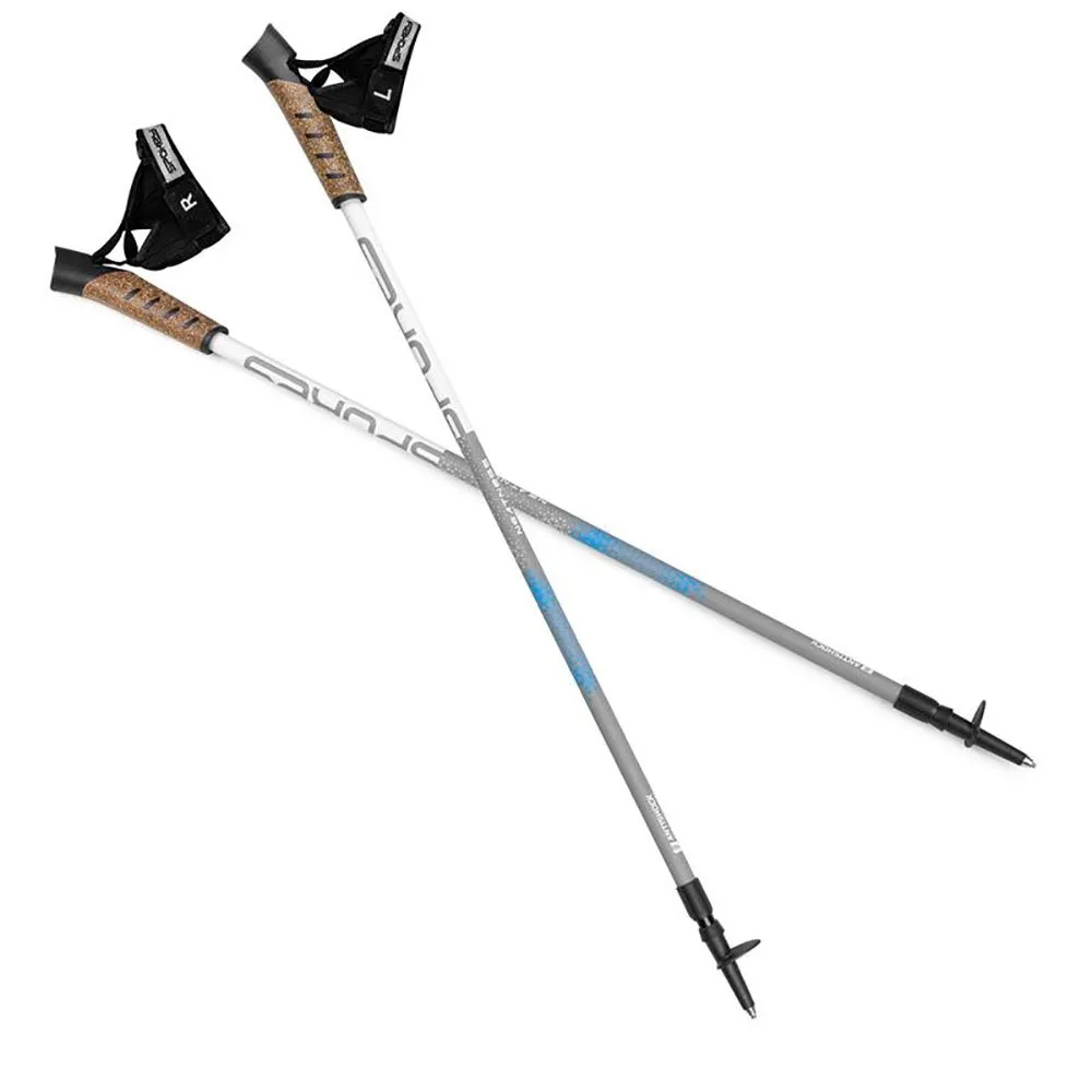 Spokey Neatness Ii Spaserstokker, White / grey / blue, 105-140cm Spokey Neatness Ii Spaserstokker, White / grey / blue, 105-140cm