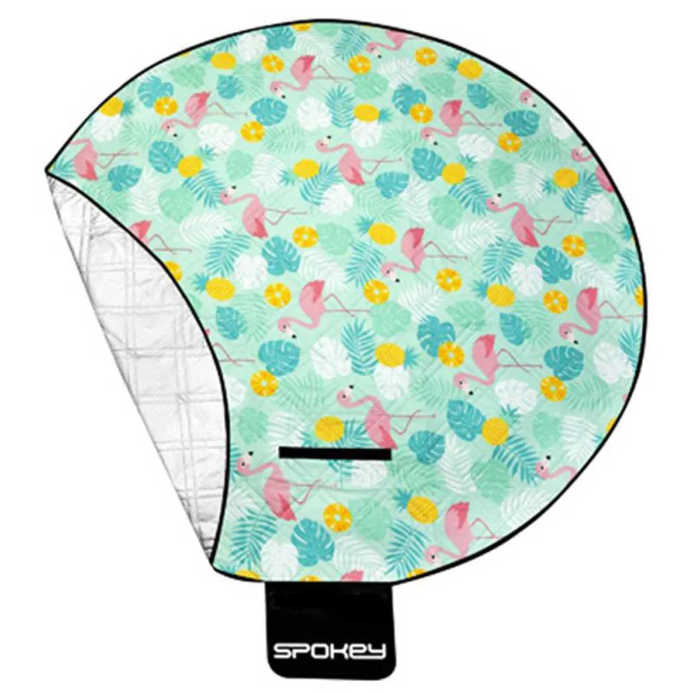 Spokey Piknik Flamingo Bestikk, Multicolor, 150cm