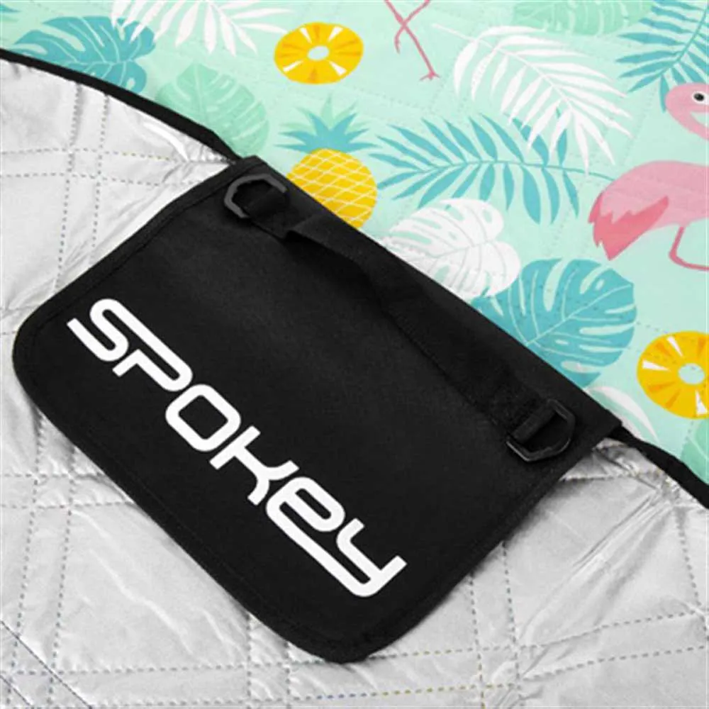 Spokey Piknik Flamingo Bestikk, Multicolor, 150cm