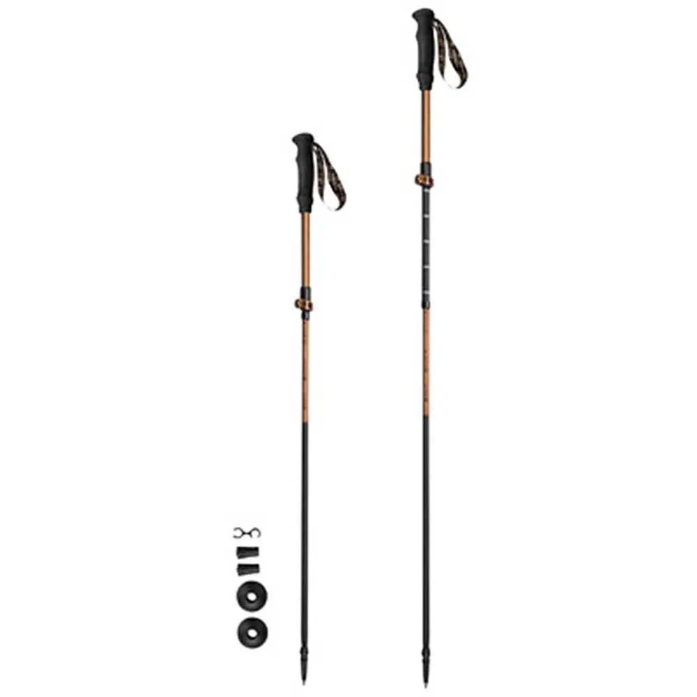 Spokey Quick Spaserstokker, Black / brown, 115-135cm Spokey Quick Spaserstokker, Black / brown, 115-135cm