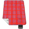 Spokey Tartan Piknikteppe, Red, 150 x 180cm