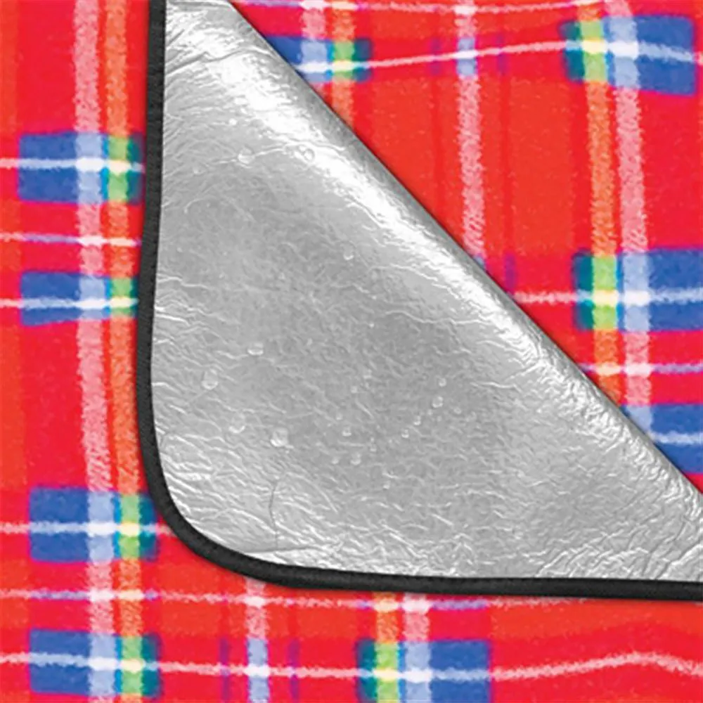 Spokey Tartan Piknikteppe, Red, 150 x 180cm Spokey Tartan Piknikteppe, Red, 150 x 180cm