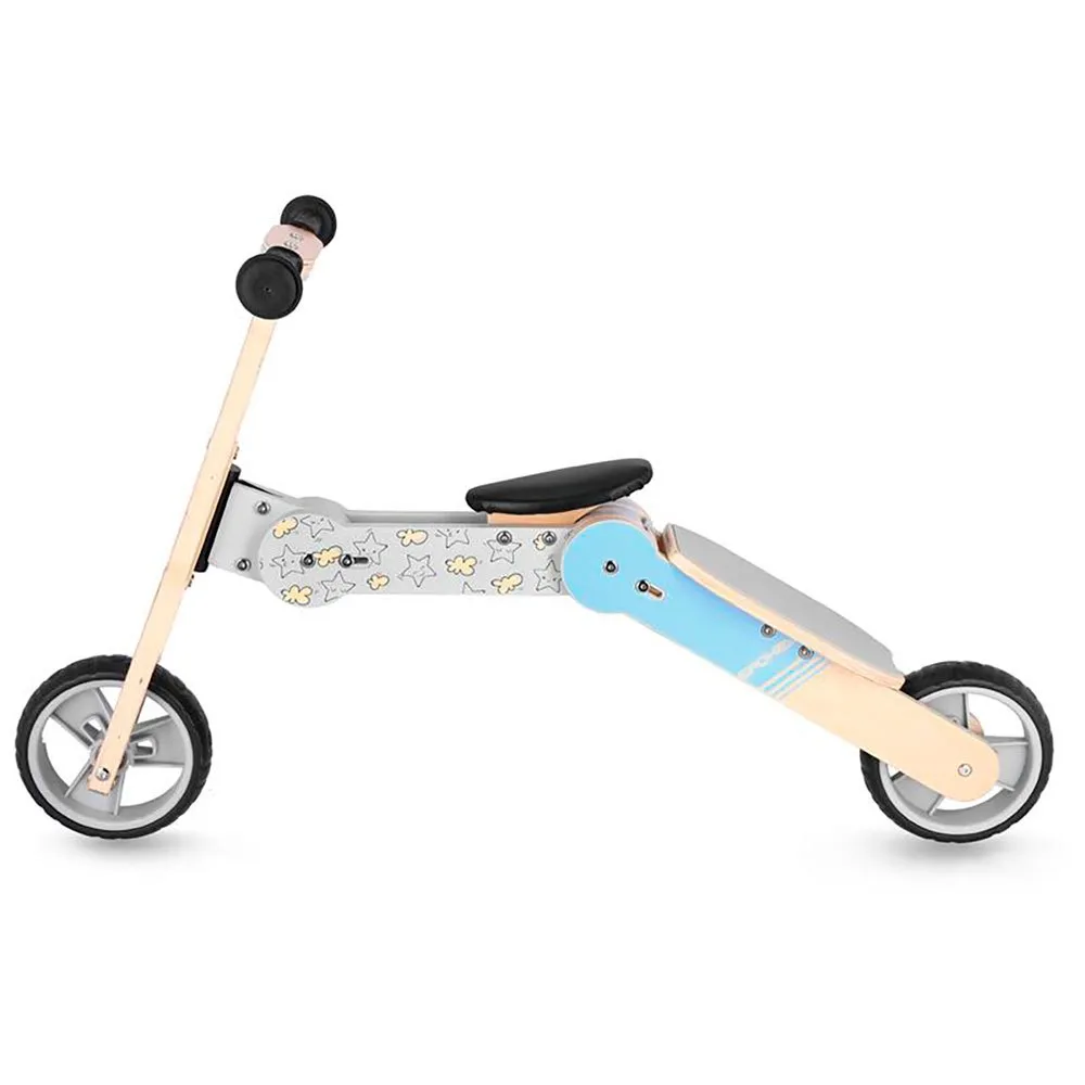 Spokey Woo-ride Multi Løpesykkel, Blue, One Size, Barnesykkel