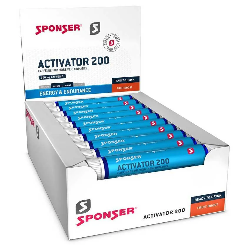 SPONSER Activator 200 Kosttilskuddsboks Fruktblanding 25ml 30 Enheter, Multicolor, One Size SPONSER Activator 200 Kosttilskuddsboks Fruktblanding 25ml 30 Enheter, Multicolor, One Size