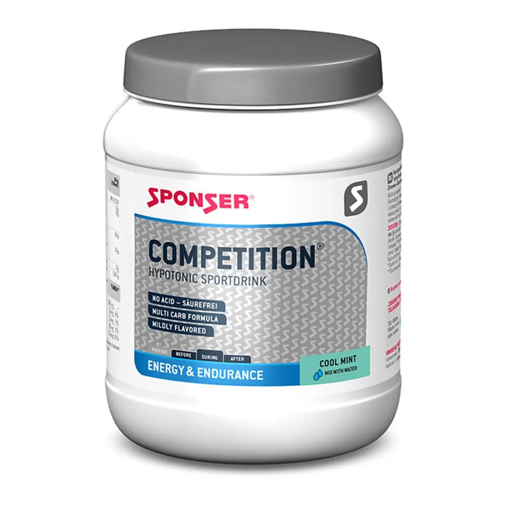 SPONSER Avkjølende Hypotonisk Konkurransedrikk Mynte 1000g, Multicolor, One Size