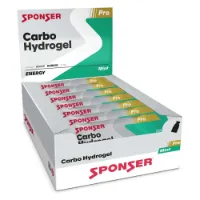 SPONSER Carbo Hydrogel Boks Med Energigeler Mynte 60g 20 Enheter
