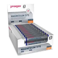 SPONSER Magnesium 375 Drikkeampuller Eske Eksotisk 25ml 30 Enheter