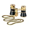 Sport Optics Opera Glasses With Chain Kikkerter, Black / gold, One Size