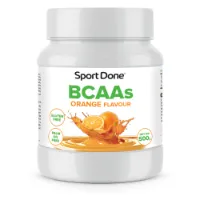 Sportdone Bcaa-aminosyrer Appelsin 500g Sportdone Bcaa-aminosyrer Appelsin 500g
