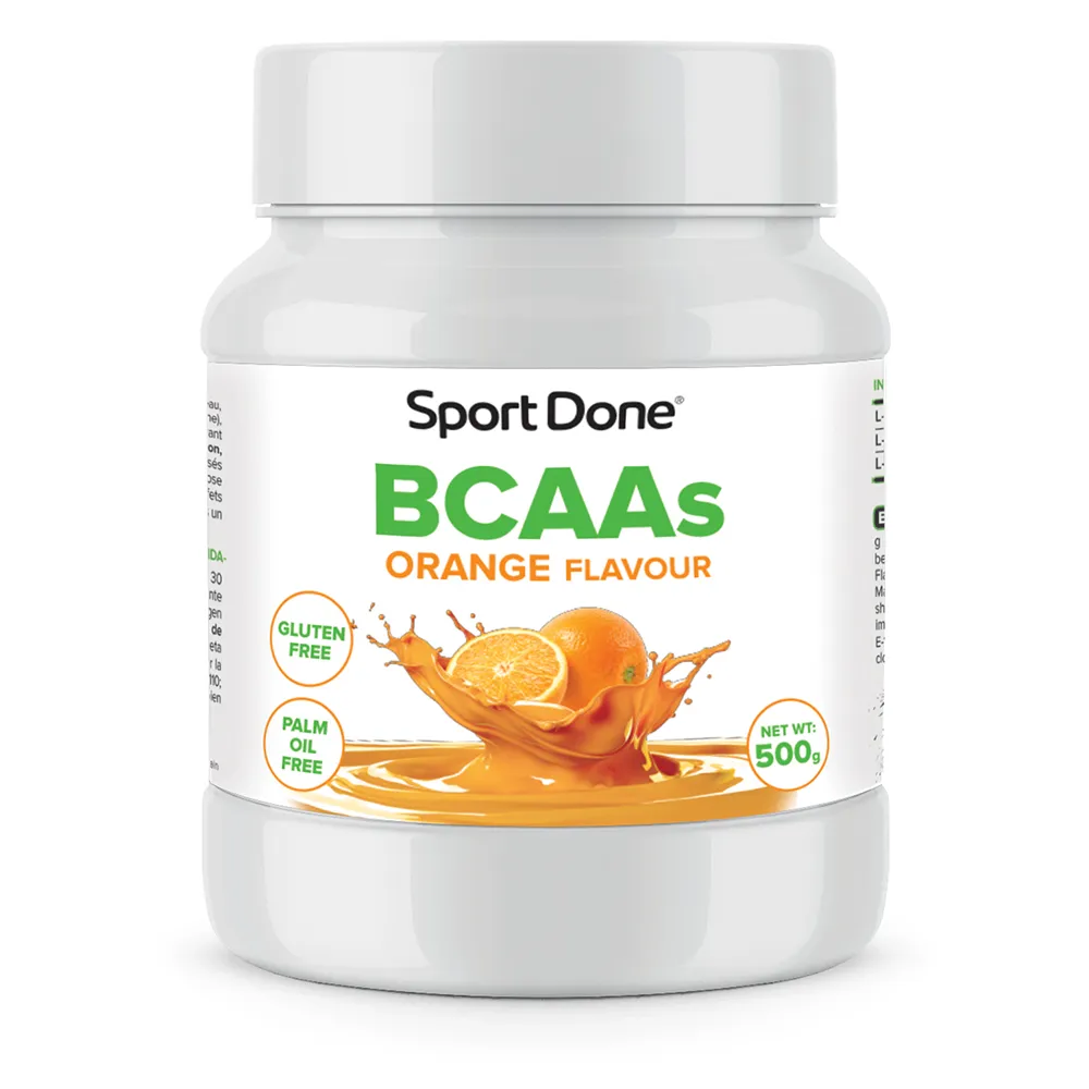 Sportdone Bcaa-aminosyrer Appelsin 500g, One size