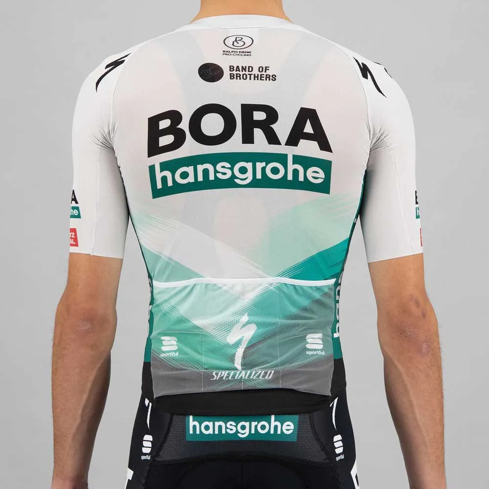Sportful Bora-hansgrohe 2021 Bomber Kort Ermet Trøye, Green gray Sportful Bora-hansgrohe 2021 Bomber Kort Ermet Trøye, Green gray