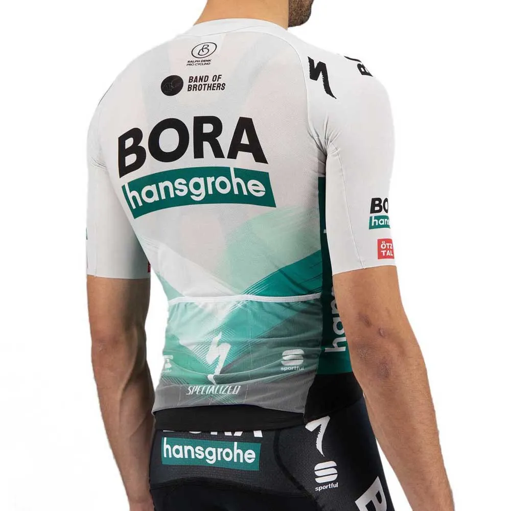 Sportful Bora-hansgrohe 2021 Bomber Kort Ermet Trøye, Green gray Sportful Bora-hansgrohe 2021 Bomber Kort Ermet Trøye, Green gray